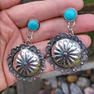 Kingman and Concho 2 Way Earrings