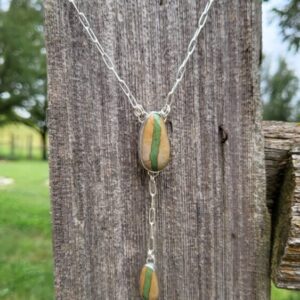 Crow Springs Turquoise Lariat Necklace*