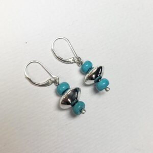 Hubei and Silver Beads