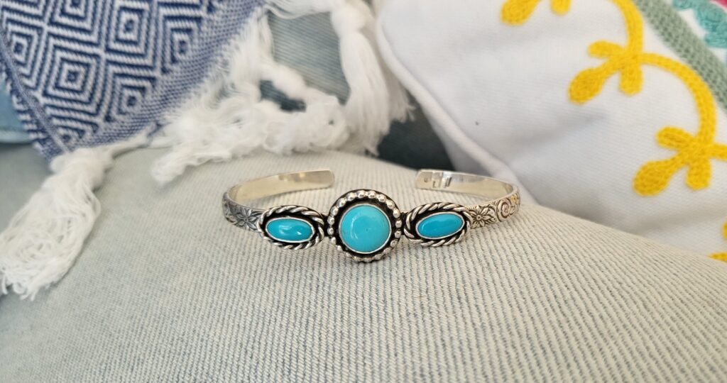 Kingman Patterned Bracelet with Roping