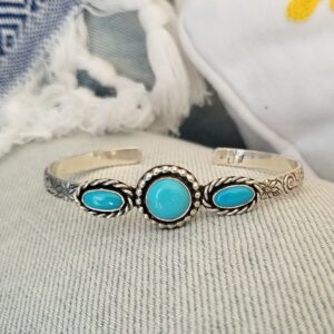 Kingman Patterned Bracelet with Roping