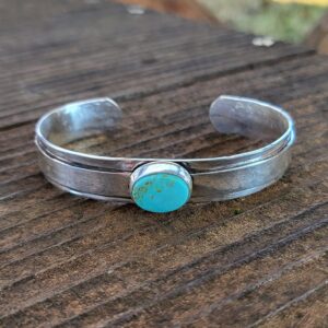 Slightly Distressed Kings Manassa Cuff