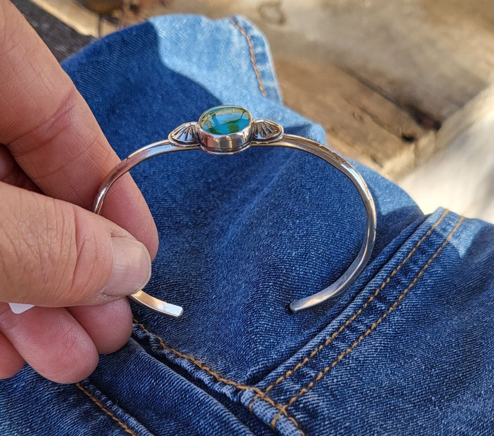 Sonoran Turquoise Cuff - Image 2