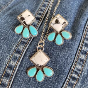 White Buffalo and Blue Nacozari Set