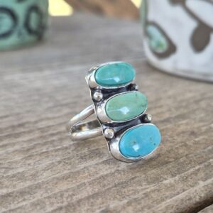 Three Stone Three Tone Royson Ring