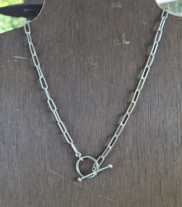 Paperclip Chain with Toggle