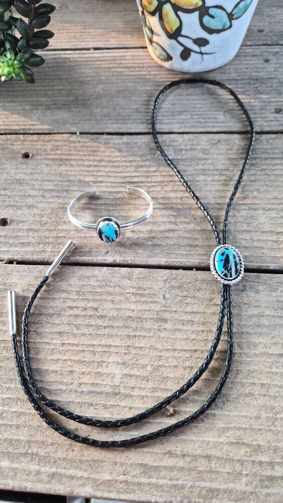 Blue Moon Bolo Tie - Image 2