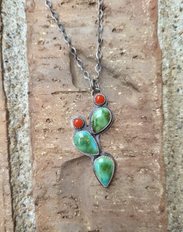 Sonoran Cactus Necklace #4