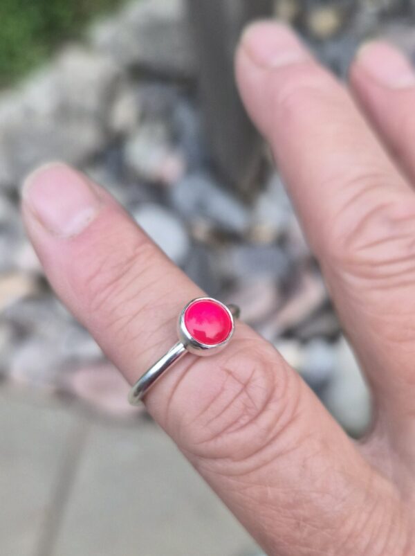 Rani Chalcedony Stacking Ring