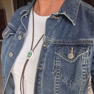 #8 Turquoise Bolo Tie