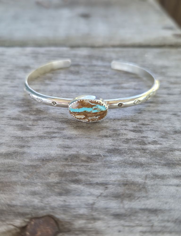 Royston Ribbon Dainty Stamped Bracelet
